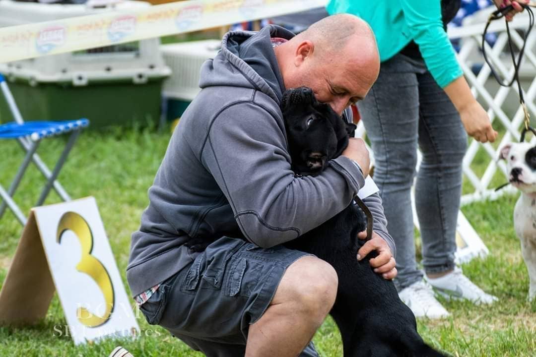Szabó Tibor a Grinning Devils Kennel tulajdonosának fotója
